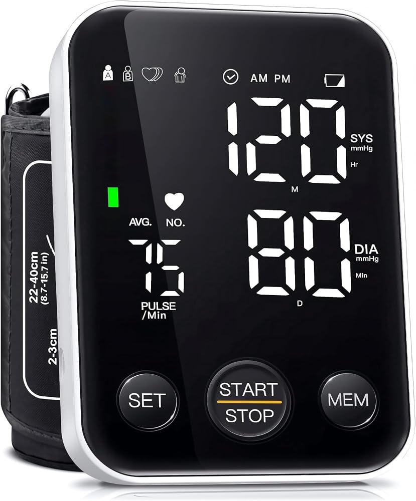 Oklar FDA Cleared Blood Pressure Monitor Upper Arm BP Machine for Home Use