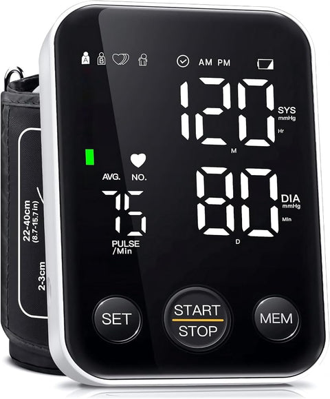 Oklar FDA Cleared Blood Pressure Monitor Upper Arm BP Machine for Home Use