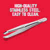Revlon Slant Tip Tweezer, Silver, 1 Count - Image 4