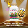 NaturesPlus Animal Parade Gold Children's Multivitamin - Assorted Cherry, Orange & Grape F - Image 3