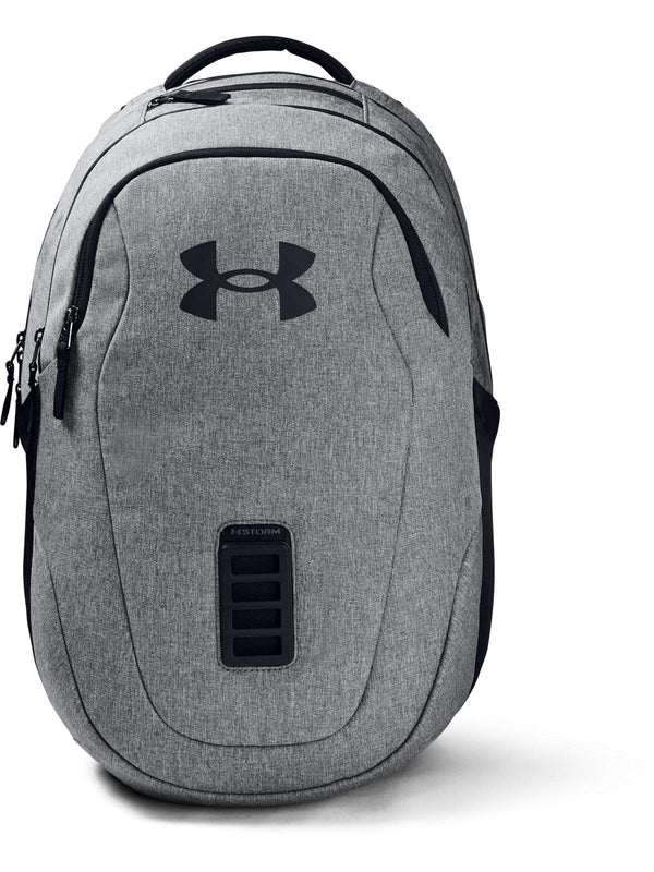 Under Armour Unisex's Rucksack Backpack, Black/Pitch Gray Medium Heather/Black (002), One Size