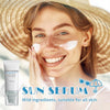 2Pcs Centella Sunscreen SPF 50, Lightweight Hyaluronic Acid Centella Asiatica Moisturizing - Image 2