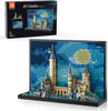 TG BLOCKS Micro Brick Magic Castle Building Set, 2-in-1 3D Home Decor Model