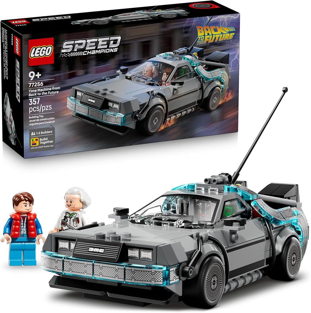 LEGO Speed Champions Time Machine from Back to the Future 77256