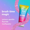 HELLO Bubblegum Unicorn Sparkle Toothpaste for Kids, 4.2 OZ - Image 3