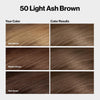 Revlon ColorSilk with Bond Repair Hair Color, 50 Light Ash Brown, 3pk - Image 2