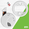 First Alert BRK Interconnect Battery-Operated Combination Smoke & Carbon Monoxide Alarm wi - Image 4