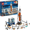 LEGO City Space Deep Space Rocket and Launch Control 60228 Model Rocket Building Kit with Toy Monorail, Control Tower and Astronaut Minifigures, Fun STEM Toy for Creative Play (837 Pieces)