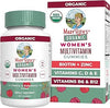 MARYRUTH'S Organic Multivitamin Gummies for Women, Hair & Skin Health, 60ct