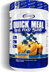 Gaspari Nutrition Quick Meal, Total Meal Replacement Protein Shake, Complete Protein from Beef Protein Isolate, Egg White Protein and Greek Yogurt Protein (2.75 lbs, Blueberry Muffin)