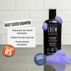 American Crew Men's Shampoo, Daily Silver, Removes Brassy Tones, Naturally Derived, Vegan  - Image 2