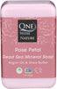 2 Packs of One With Nature Dead Sea Mineral Rose Petal Soap - 7 Oz - Personal Care - Image 1