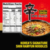 Nongshim Shin Ramyun Black Noodles, Spicy Korean Signature Instant Ramyun, Rich Beef Bone  - Image 2