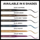 L’Oréal Paris Makeup Le Liner Signature Mechanical Eyeliner, Easy-Glide, Smudge Resistant, Bold Color, Long Lasting, Waterproof Eyeliner, Blue Jersey, 0.011 oz., 1 count