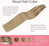 GOO GOO Tape in Hair Extensions Human Hair 14" 50g 20pcs #2/6/18 - Image 4