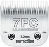 Andis UltraEdge Dog Clipper Blade, Size-7FC, 1/8-Inch Cut Length, Silver, High Carbon Steel
