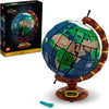 LEGO Ideas The Globe Building Set, Build and Display Model for Adults, Home Decor Gift for People with a Passion for Travel, Geography and Arts, 21332