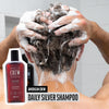 American Crew Men's Shampoo, Daily Silver, Removes Brassy Tones, Naturally Derived, Vegan  - Image 3