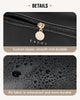 EACHY Travel Makeup Bag,Cute Faux Fur Cosmetic Bag for Women,Portable 180°Wide-Open Flat M - Image 5