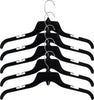 Hangon Shirt Hangers Recycled Plastic with Notches, Black, 17 Inch - Personal Care - Image 5