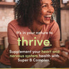 Nature's Bounty Super B Complex Vitamins with Vitamin C & Folic Acid - Image 4