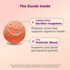 Olly Probiotic + Prebiotic Gummy, 500 million CFUs, Peachy Peach - 60 Count - Personal Car - Image 2