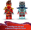 LEGO NINJAGO Kai's Motorcycle Speed Race Building Toy for Kids - Pretend Play Motorcycle T - Image 5