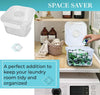 Skywin TidyFriend XL Laundry Pods Container with Lift Up Lid, 15" x 8.7" x 5.3" (Holds 150 - Image 4