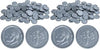 Learning ADVANTAGE-7523 Play Dimes - Set of 100 Plastic Coins - Designed and Sized Like Real US Currency - Teach Money Math with This Pretend Play Resource (Pack of 2)