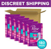 Poise Ultra Thin Incontinence Pads for Women, 5 Drop, Long, 180 ct - Image 3