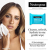 Neutrogena Hydro Boost Cleansing Wipes Makeup Remover, 25 Ct - Image 2