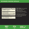 Optimum Nutrition Micronized Creatine Monohydrate Capsules, 200 Ct - Personal Care - Image 3
