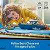 LEGO City Police Boat Chase Building Toy for Kids - Pretend Play Set for Boys & Girls, Age - Image 3