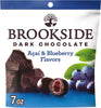Brookside, Dark Chocolate, Acai and Blueberry Flavored Snacking Chocolate Bag, 7 Ounce - Image 1