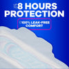 Always Ultra Thin Feminine Pads with Wings for Women, Size 1, Regular Absorbency, Unscente - Image 5