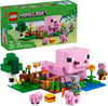 LEGO Minecraft The Baby Pig House Toy Figures and Playset - Building Minecraft Toy for Kid - Image 1