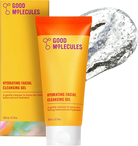 Good Molecules Hydrating Facial Cleansing Gel, Gentle Face Wash, 6.7 fl oz - Personal Care