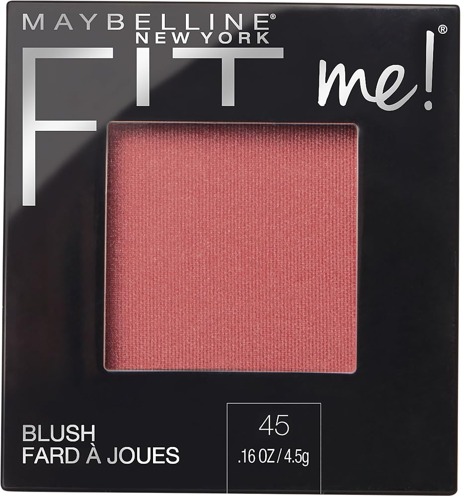 Maybelline New York Fit Me Blush, Plum, 0.16 Ounce