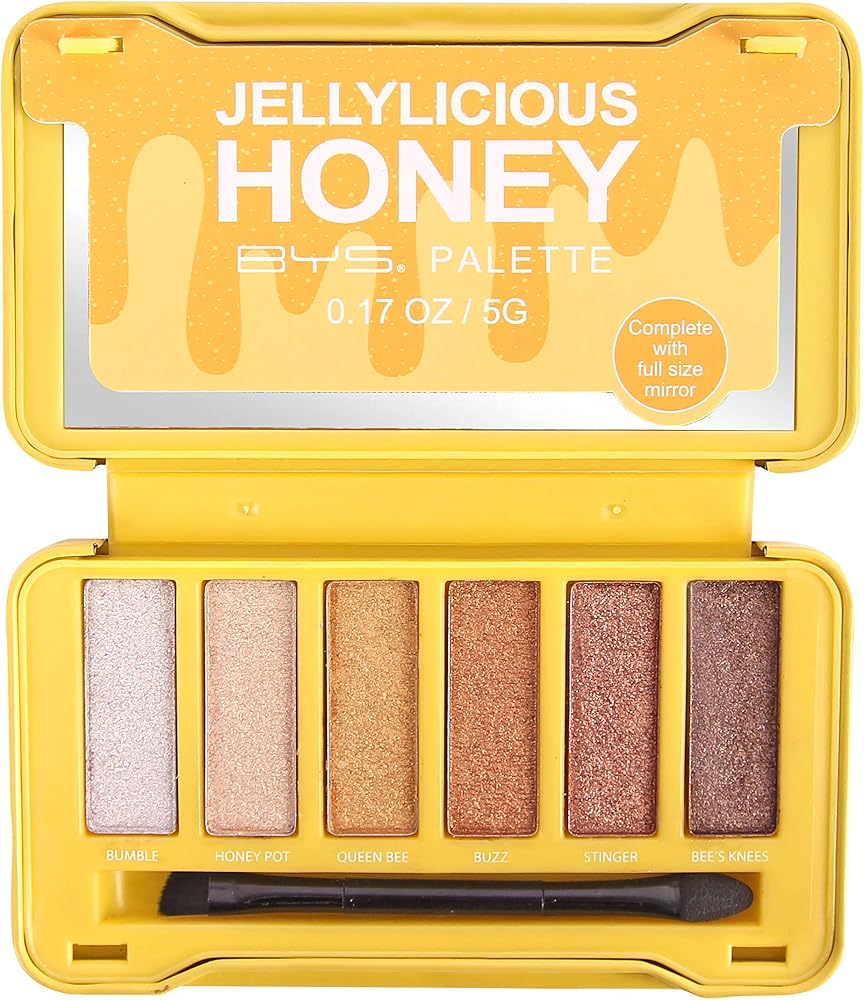 BYS Jellylicious On-The-Go Palette Shimmering Eyeshadow - Honey