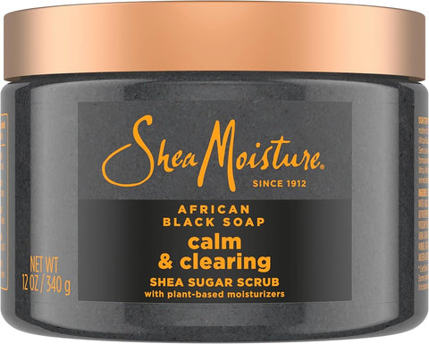 Sheamoisture African Black Soap Sugar Body Scrub 12oz - Personal Care