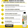 Harris Concentrated Neem Oil 100% Cold Pressed Filtered Oil Insecticide/Miticide/Fungicide - Image 3