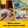 LEGO Creator 3 in 1 Flatbed Truck with Helicopter Toy, Transforms from Flatbed Truck Toy t - Image 5