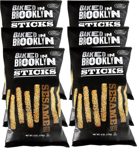 Baked in Brooklyn Breadsticks Certified Kosher - Sesame 6 oz - - Personal Care