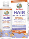 MaryRuth's Hair Growth Max Liposomal 10000mcg Biotin, Thicker Hair, 15.22oz
