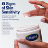 Cetaphil Moisturizing Cream, Dry Sensitive Skin, Fragrance Free, 16oz 2Pk - Image 2