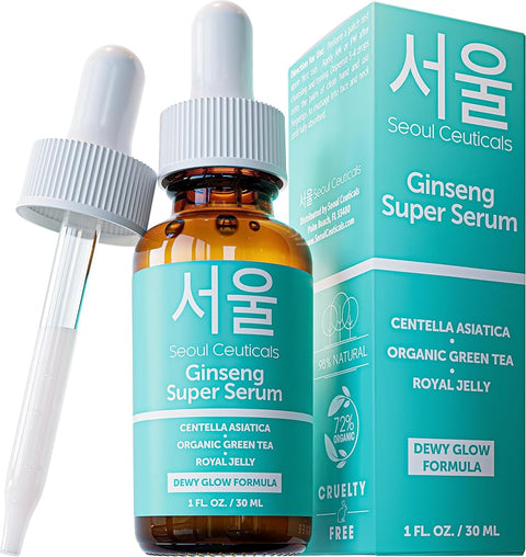 Seoulceuticals Korean Skin Care Ginseng Super Serum for Glass Skin 1oz - Personal Care