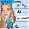 Lash Clusters 84 Pcs Cluster Lashes Eyelash Clusters DIY Cluster Eyelash Extensions Indivi - Image 3