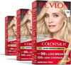 Revlon ColorSilk Bond Repair Hair Color, 04 Ultra Light Natural Blonde, 3pk - Image 1