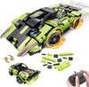 GAMZOO STEM Building Toys for Kids with 2-in-1 Remote Control Racer Snap Together Engineering Kits Early Learning Racecar Building Blocks - Best Gift for 6 7 8 9＋Year Old Boys and Girls