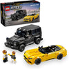 LEGO Speed Champions Mercedes-AMG G 63 & SL 63 Building Toys - Kids Pretend Play Toy Cars  - Image 2